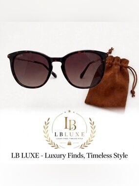 NWOT Balmain BL2084B C01 Havana Cat Eye Sunglasses